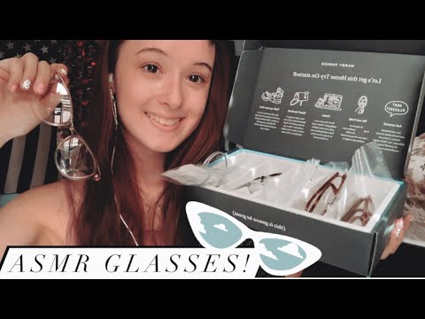 ASMR Trying On Glasses! 👓 (Glasses Tapping)