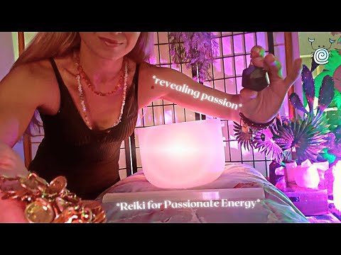 [POV Reiki ASMR] ~ 🔥Reiki for Passionate Energy🔥 Grounding in Love and Expanding your Energy Field 🧡