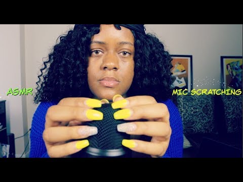 ASMR | Mic Scratching Without Cover | Delicate Brain Massage ~
