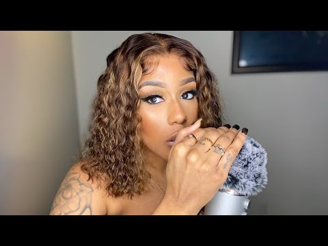 ASMR | Up Close Cupped Whisper Ramble & Mouth Sounds