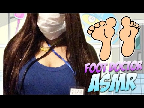 ASMR Foot Doctor Role Play (Personal Attention)