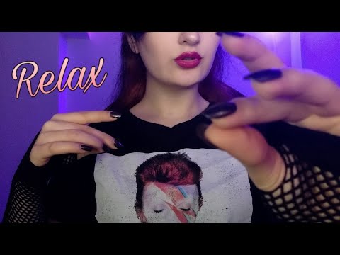 ASMR trying to calm you down(picking,tongue clicking,hand movement &...)