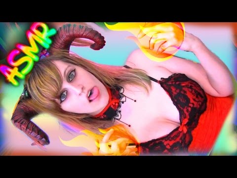 ASMR 🔥 Fire Demon ░  Diablo ♡ Fire Ritual, Matches, Casting a Spell, Timber, Texture, Vas Flam ♡