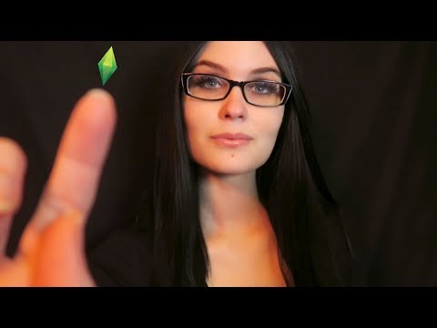 ASMR You're a Sim! Creating Your Face (whisper, hand movements)