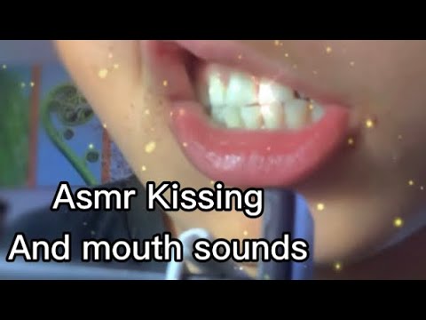 #Asmr #asmrkissing #asmouthsounds |Asmr kissing your face & Mouth sounds