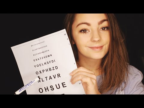 ASMR FRANCAIS ♡ ROLEPLAY Ophtalmologue (déclencheurs visuels) ♡