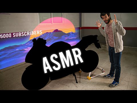 ASMR TINGLES WITH MY MOTORCYCLE (SPECIAL 5000 SUBSCRIBERS)