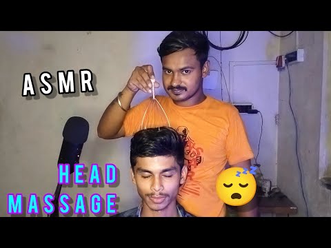 ASMR|| Relaxing Head Massage 💆 For Sleep 😴