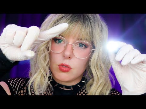 ASMR Flirty Alternative Girl Doctor Patches You Up (first aid medical roleplay)