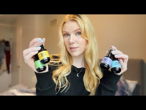 ASMR Painting My Nails| Relaxing Whispered Voiceover | VEGAN GEL POLISH REVIEW