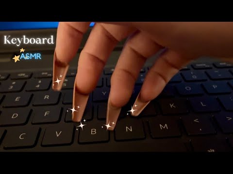 Keyboard ASMR ✨ lofi tapping and scratching