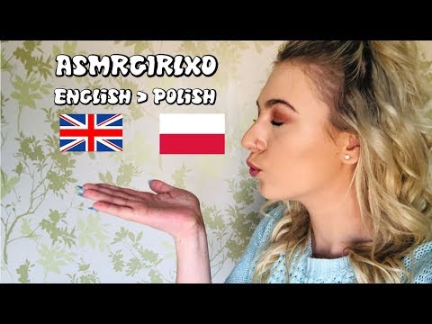 ASMR | 4K | 3dio | whispering, teaching you some Polish | ASMRgirlxo