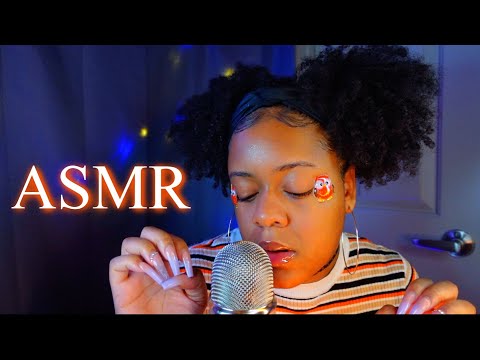 ASMR - Nail Tapping + Mouth Sounds = Tingle Heaven 🤤♡✨ (100% Effective)