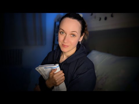 ASMR College Roommate Helps You Through Panic Attack 🫂 (with light triggers & study sounds)