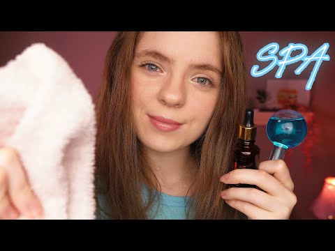 ASMR Relaxing Sleepy Spa Roleplay! ✨ Tingly layered sounds & Visuals
