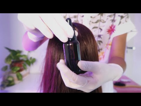[ASMR] - Hair Treatment Roleplay | Tratamento Capilar | Hair Brush & Scalp Massage