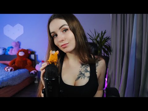 ASMR Triggers For Sleep And Tingles (Micro Scratching, Squishy Stress Toy)