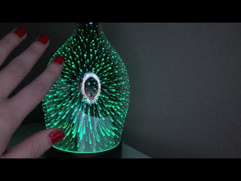 ASMR RELAXING HAND MOVEMENTS/3D SZTROKIA ESSENTIAL OIL DIFFUSER+ TINGLY MIC WHISPERING
