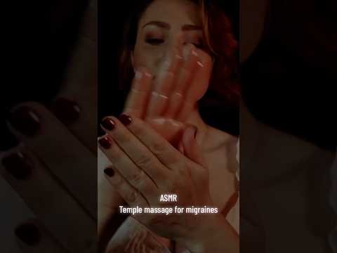 #asmr temple massage for migraines