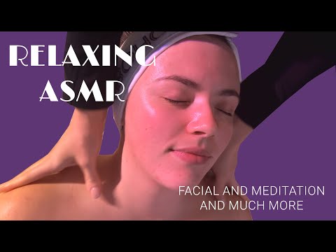 ASMR Facial on an ASMR Professional - So Relaxing