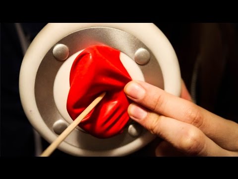 Rough ASMR: Balloons over Mic - Touching, Blowing, Brushing, Poking