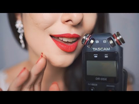 ASMR DE PERTO E DELICADO NO TASCAM - ESTALINHOS E MOUTH SOUNDS | Sweet Carol