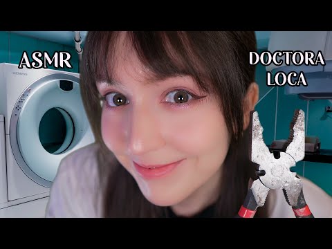 ⭐ASMR El Peor Examen Médico 👩‍⚕️[Sub] Roleplay Doctora Loca