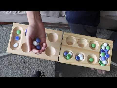 ASMR  Couple Play Mancala