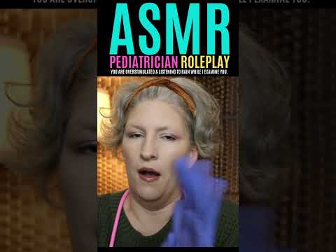 Overstimulated? Listen to this while I examine you. #asmrroleplay #asmrrain #doctorroleplay #asmr