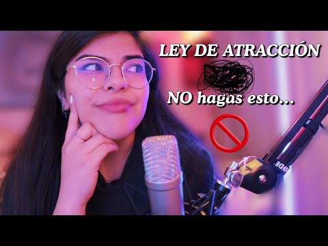 ASMR El problema con la ley de atracción 👀 TODO lo que piensas será realidad? Positividad Tóxica 🙃