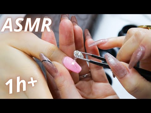 ASMR The most COMFORTABLE Real Nail Salon (Soft Spoken, Long version)