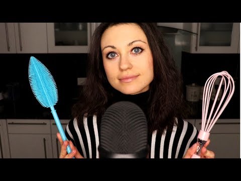 [ASMR] Triggers To Help You Relax After Work ~ Silicone Brush ~ Wood Tapping ~ Paper Sounds