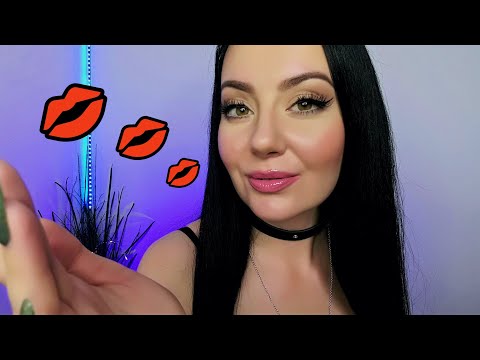 ASMR Girlfriend Glossy Kisses 💋 Roleplay in Russian