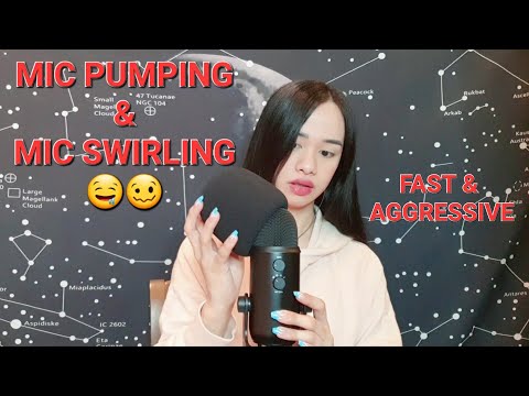 FAST and AGGRESSIVE Mic Pumping and Swirling ASMR 🤤