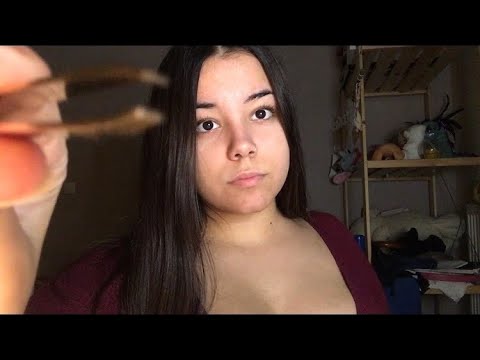 ASMR | Doing Your Eyebrows | Roleplay