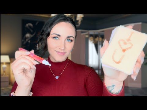 💕 Writing You Love Letters...and Then EATING Them ASMR 💕 Ft. GONA Jewelry