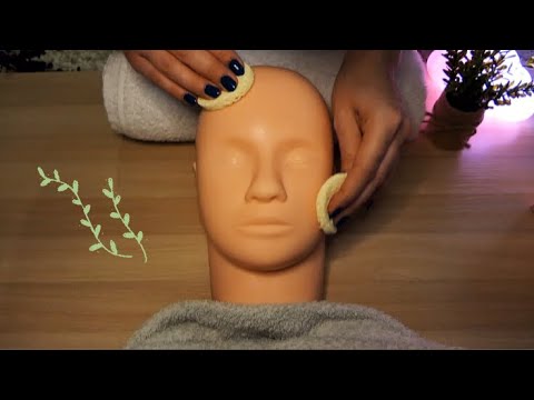 ASMR | Massage et soins sur votre visage 💆🏼‍♀️
