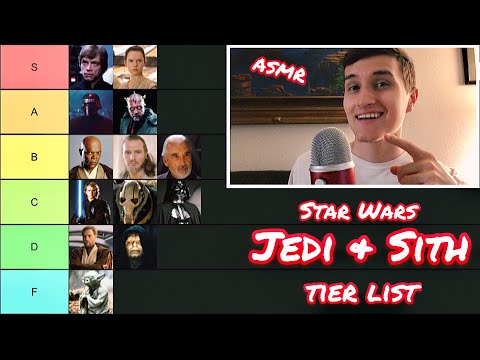 Star Wars Jedi and Sith Tier List ( ASMR )