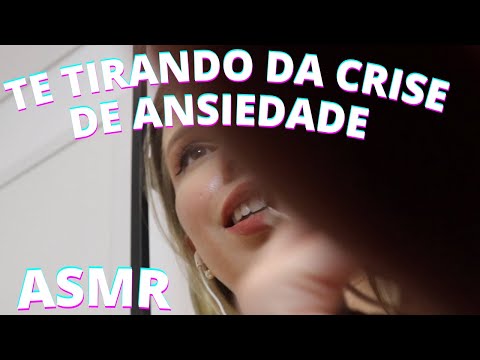 ASMR TE TIRANDO DA CRISE DE ANSIEDADE GIRASSOL -   Bruna Harmel ASMR