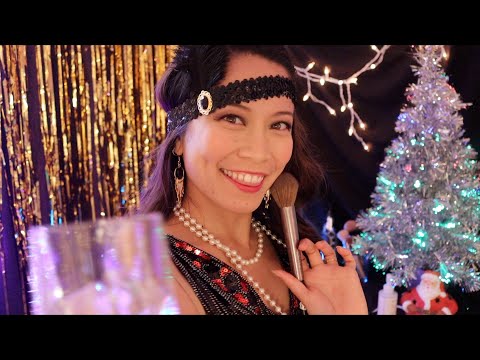 ASMR 1920s🥂Cocktail Party Roleplay 💜 Getting Us Ready For An Eve of Dance and Celebration✨
