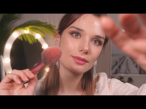 ASMR Doing Your Spring Makeup 💞 - Extended Roleplay for Sleep