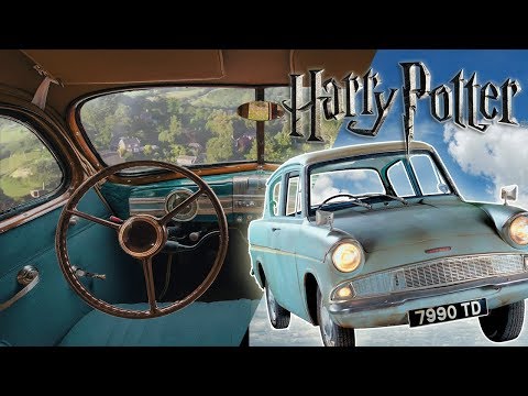 Flying Car ⋄ Weasley's Ford Anglia ⋄ ⚡Harry Ƥotter Ambience ⚡Engine Sounds & Magic [ASMR]