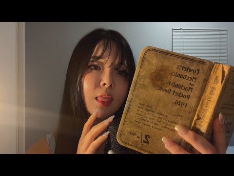 ASMR Fall Asleep to Sounds from Vintage Books💤