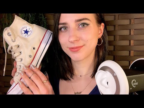 ASMR Shoe Tapping and Scratching