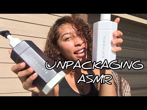 ASMR UNBOXING HAIR CARE PRODUCTS | COLLAB WITH FORMULATE | ASMR LYSS ✨