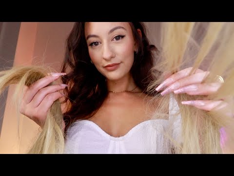 ASMR Playing With Your Hair Until You Sleep 😴 Hair Play, Scalp Massage & Hair Brushing