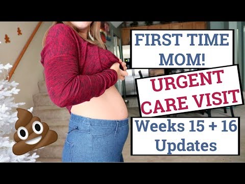 Week 16 Pregnancy Updates || URGENT CARE, WEIGHT GAIN, BATHROOM TALK