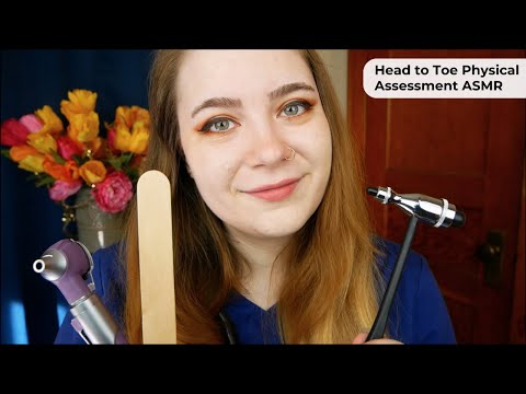 Realistic Head to Toe Physical Assessment (with Lots of Palpation!) 🩺 ASMR Soft Spoken Medical RP