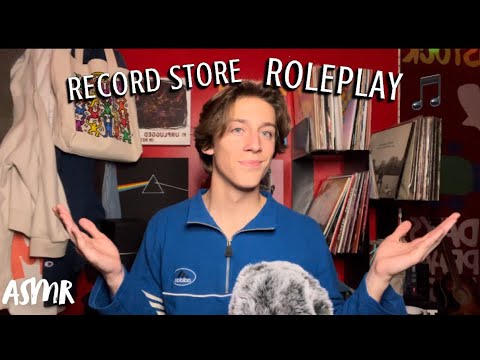 [ASMR] Record Store Roleplay 💿🎶