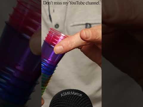 ASMR Lightly Fidgeting About With Some Plastic Shot Glasses #short